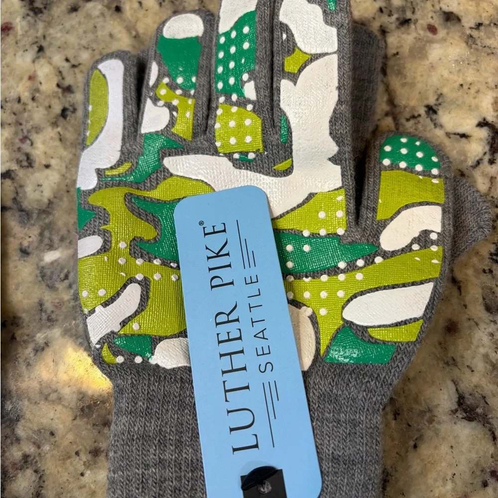 Kids' Camouflage Mittens - Black, Blue, Gray 3 Pack